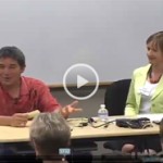Alison van Diggelen interviews Guy Kawasaki at UCSC Extension in Silicon Valley