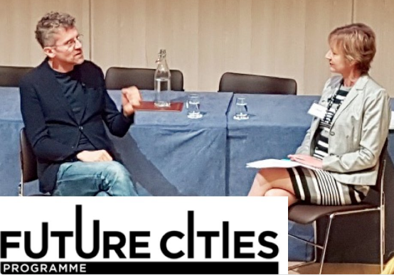 Alison van Diggelen interviews Carlo Ratti at Cambridge Future Cities Conference 2017