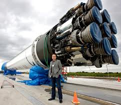 SpaceX's Falcon 9 launcher that carried Dragon to orbit, 2012. Fresh Dialogues interview