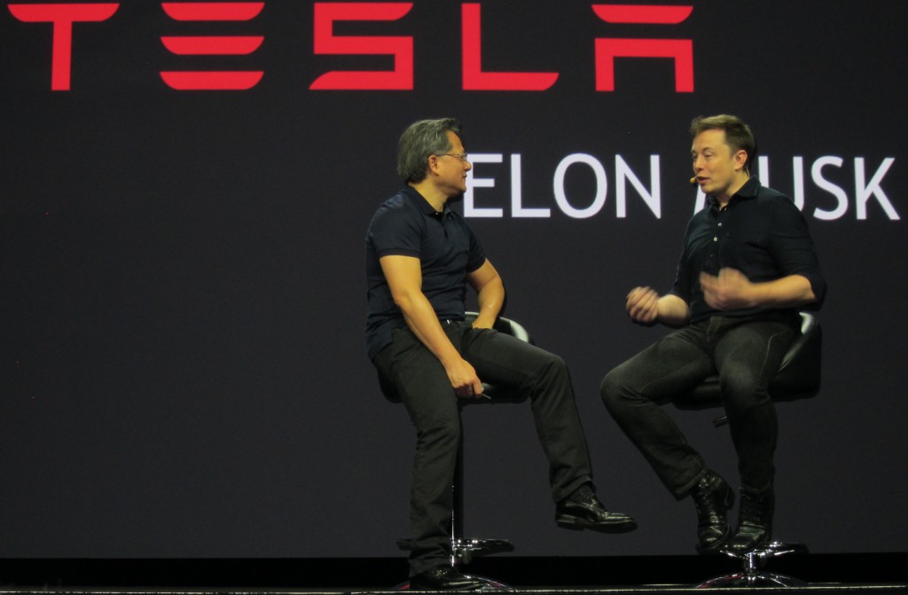 Elon Musk Jen-Hsun Huang by Fresh Dialogues 2015