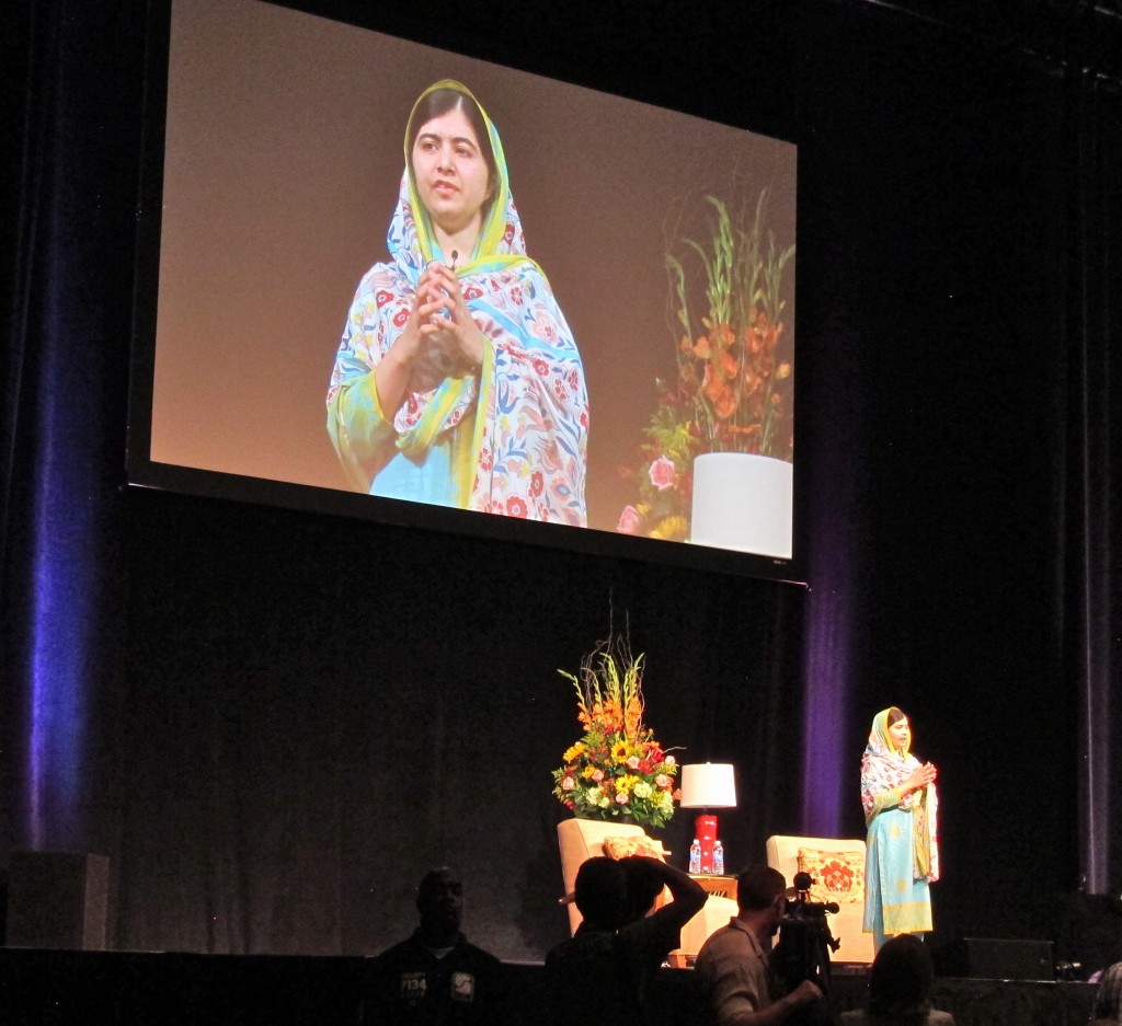 Malala in prayer asks for support