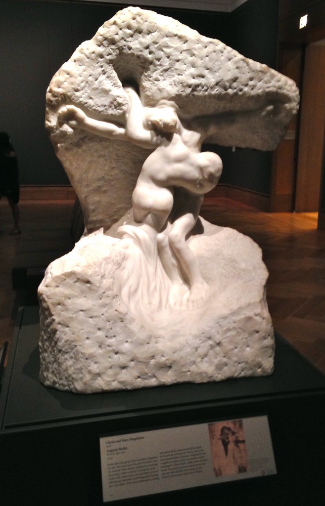 Mary Magdalene Christ sculpture by Rodin