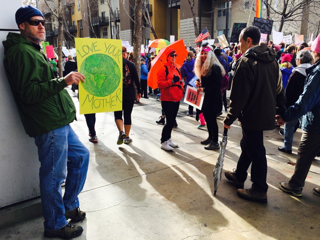 Love your mother Trump Protest photo by Alison van Diggelen