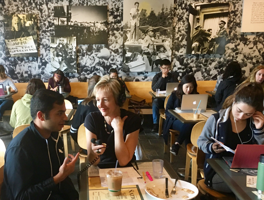 Ash Bhat interview at Berkeley Free Speech Cafe, by Alison van Diggelen