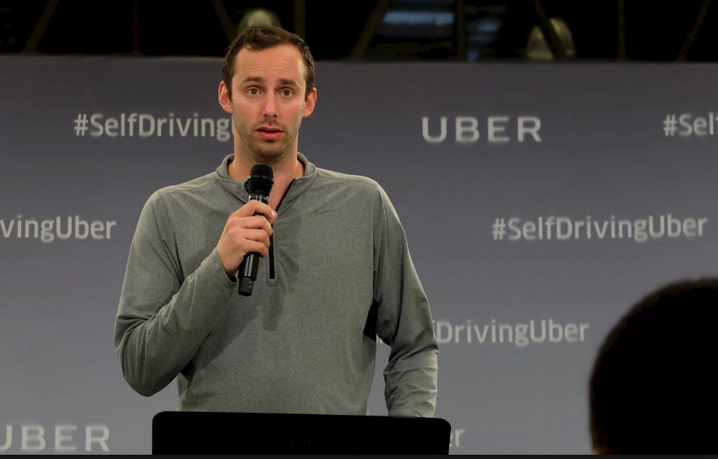 Uber's Anthony Levandowski, is accused of stealing Lidar secrets from Google's Waymo, Photo credit: Quartz/Mike Murphy