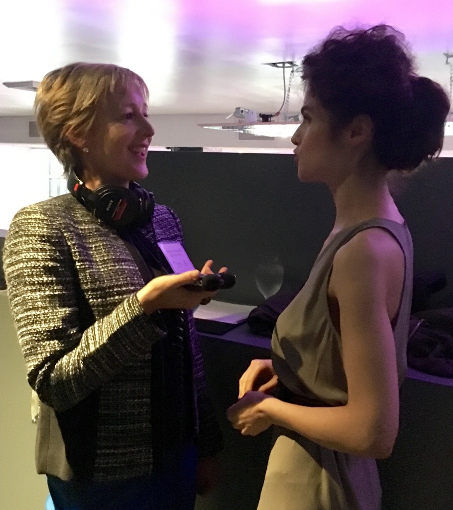 Neri Oxman with Alison van Diggelen Visionaries 2017