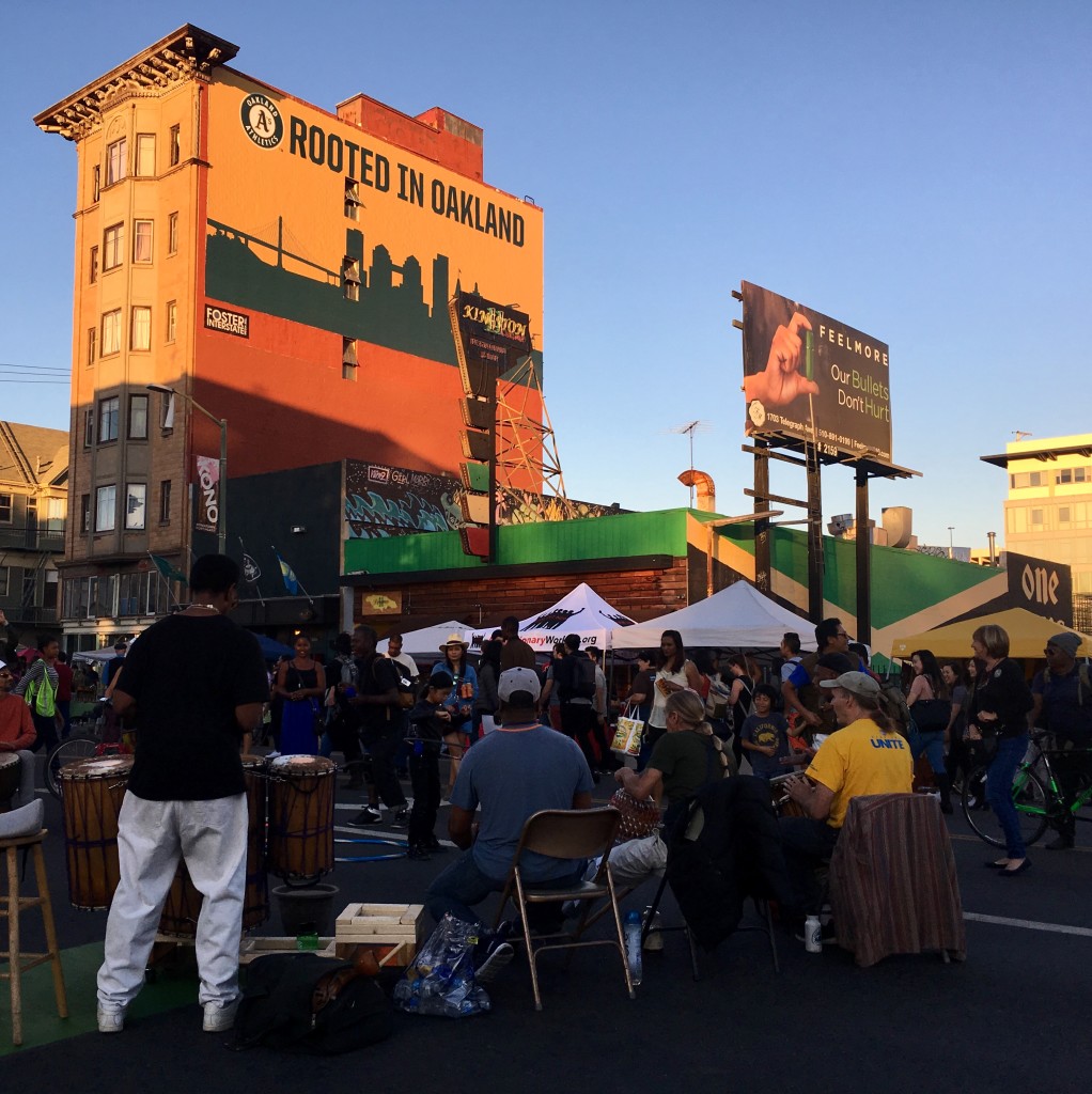 Oakland 1st Friday Sidewalk Talk Oct 8 2017 by Alison van Diggelen