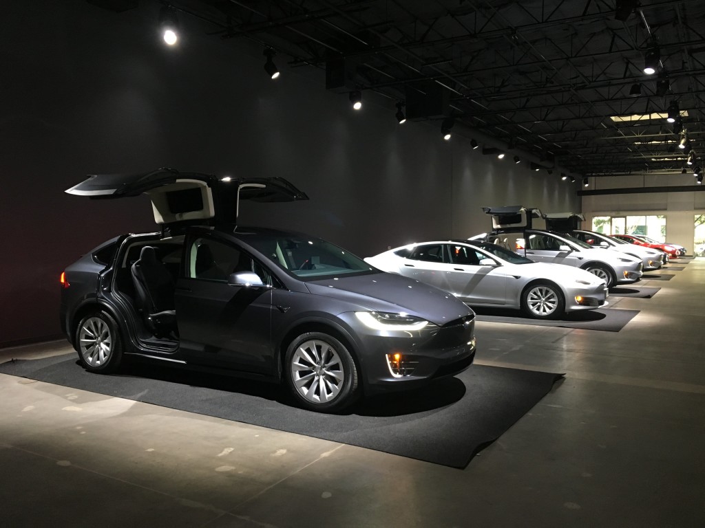 Next door to Tesla Model 3 delivery Dec 22 2017, Photo credit Alison van Diggelen, Fresh Dialogues