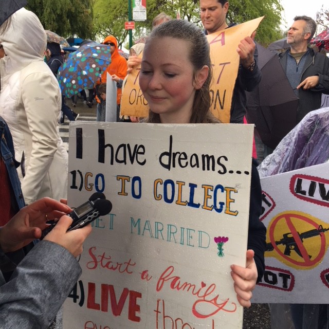 Silicon Valley Teens Tell Emma Gonzalez: We Stand With You on Gun Control