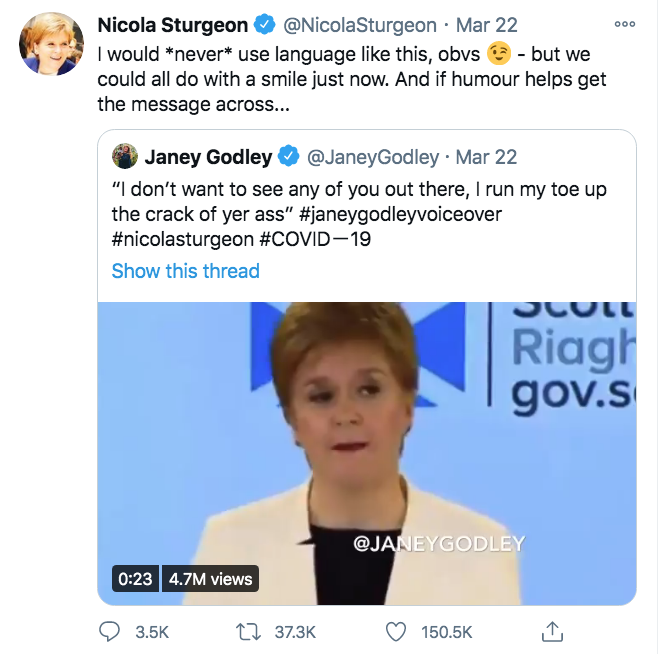 Nicola Janey Twitter